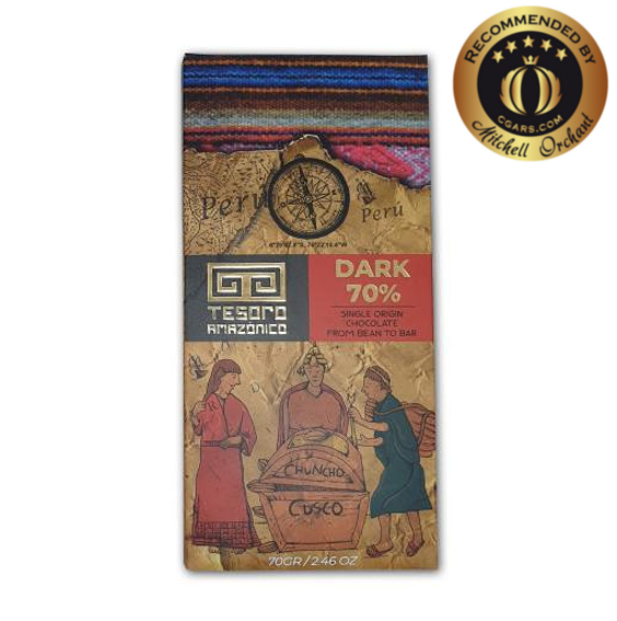 Tesoro Amazonico Cuzco 70% Dark Single Origin Peruvian Chocolate